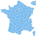 Carte de France des campings