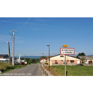 Rigneux le Franc ( Commune de Bourg-St-Christophe )