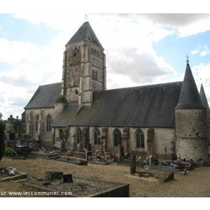 L église vue côté cimetière 