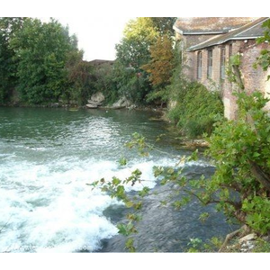 Vue du "Bouillon" - Derrière les bâtiments de l ERM de La Fère - 