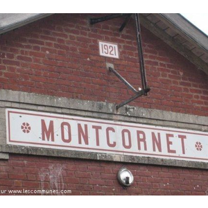 Gare de Montcornet 1921