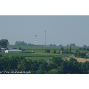 Vue sur les relais de Grougis