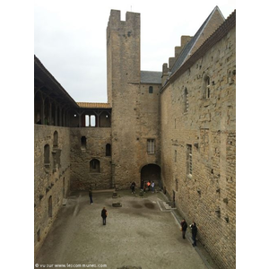 Intérieur du Château de Carcassonne