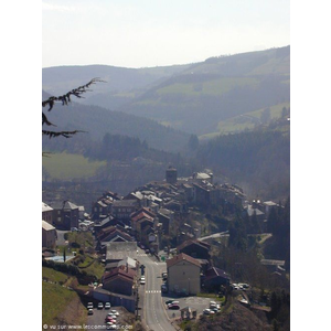 Photo de St Sernin/Rance prise depuis la route de Guergues.