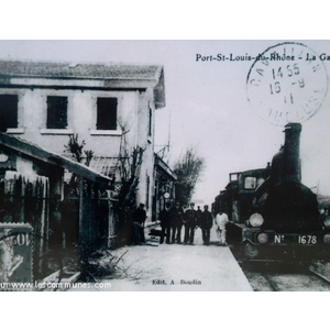 La Gare à Port Saint Louis du Rhone (Edit A. BOUD...