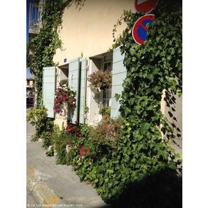 Maison fleurie à Saint CANNAT