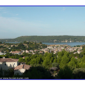 Vue générale depuis la colline