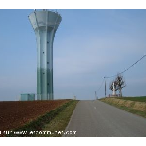 CHARMES(21310): le château d eau peint nature