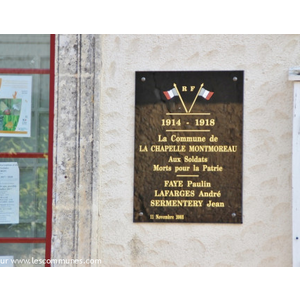 le monument aux morts 