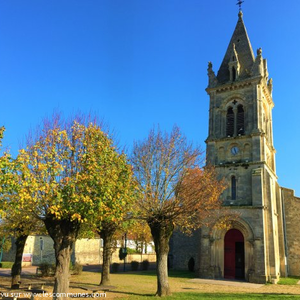 L'église Saint-Pierre à Avensan