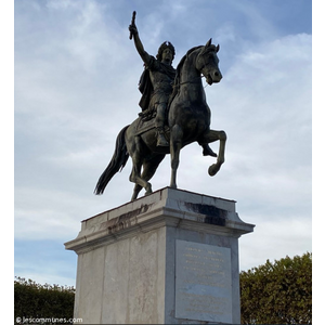 Promenade du Peyrou à Montpellier