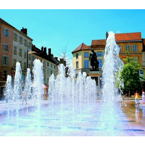 Lons le Saunier.Jura.Place de la Liberté.1.