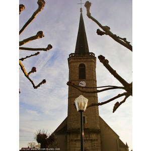 Eglise de Petit-Noir.Jura