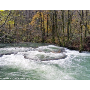 Les planches près Arbois.jura.La Cuisance.