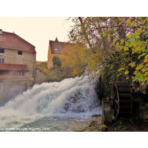 Les planches près Arbois.Cascade de la Damandre.