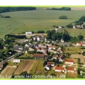 photo aerienne de choussy en juin 2006