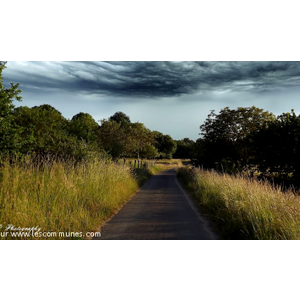 Ambiance orageuse , dans le Val à Montlivault