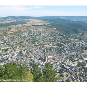 Mende, vue exceptionnelle du Mont Mimat