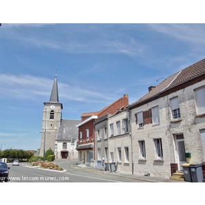 église Saint Martin et le Village 