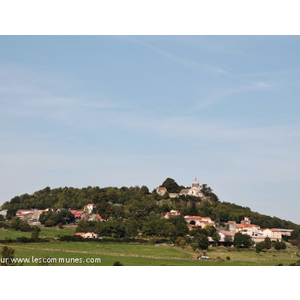  Colamine-sur-Vodable et son église ( Panorama )