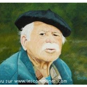 Marcel Bouilleur cru Lucq. Peinture couteau JCSB
