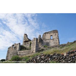les ruines du château
