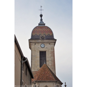 Pesmes.70.Clocher comtois.