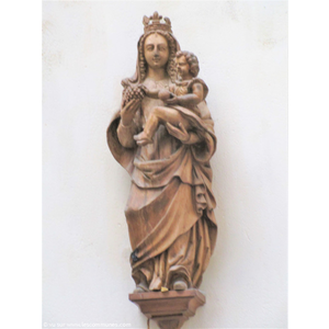 L'église Vierge à l'enfant en bois 17...