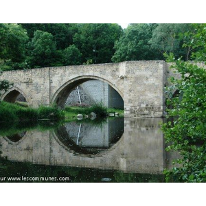 Le pont Roman sur la Dive 