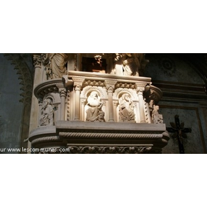 Abbaye St Michel ( La Chaire détail )