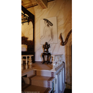 Château de Mauriac ( Accès a la Chambre Chinoise ) 