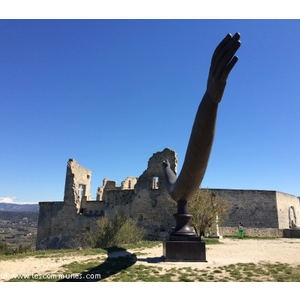 Chateau du Marquis de Sade à Lacoste