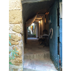 Une entree de maison à Lourmarin