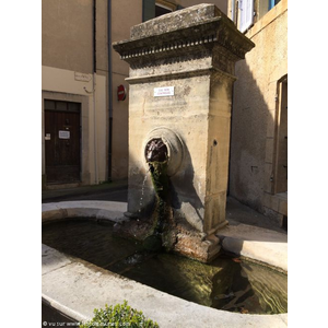 Fontaine à Lourmarin