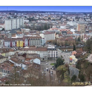 Epinal vue du Château